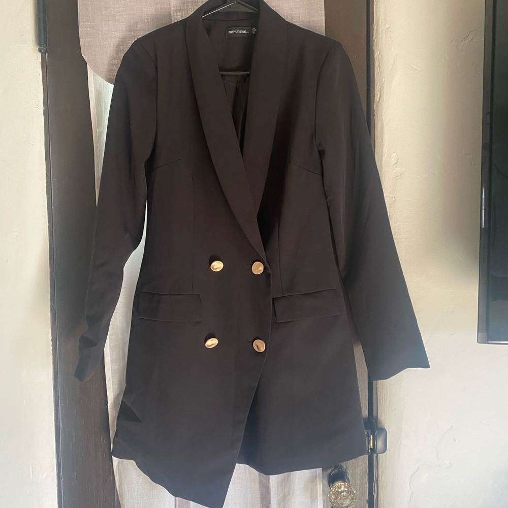 Black Blazer Dress